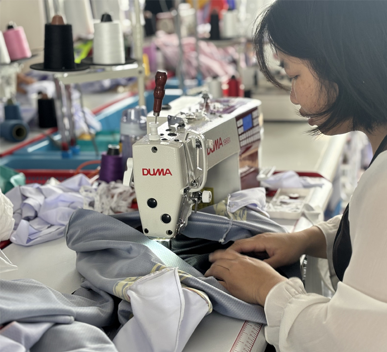 Soccer Uniform Production Process