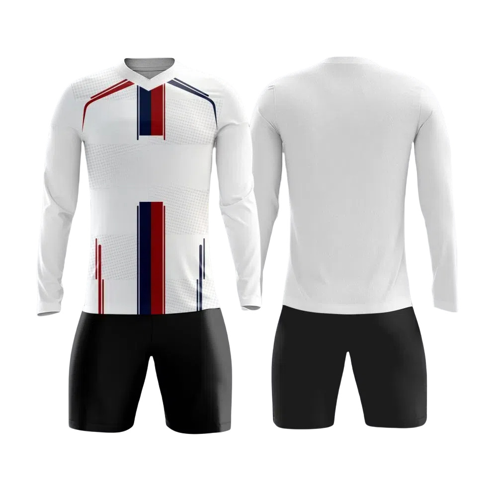 Sublimation custom made uniform jersey long sleeve