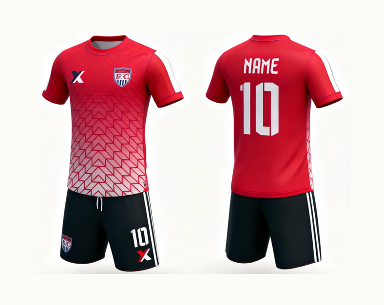 Sublimation custom made uniform jersey